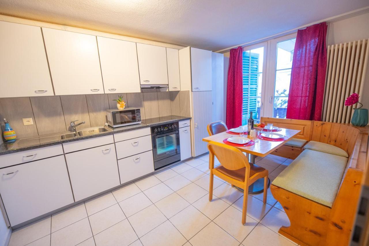 Waldeg 4 Historic House - Holiday Apartment 인터라켄 외부 사진